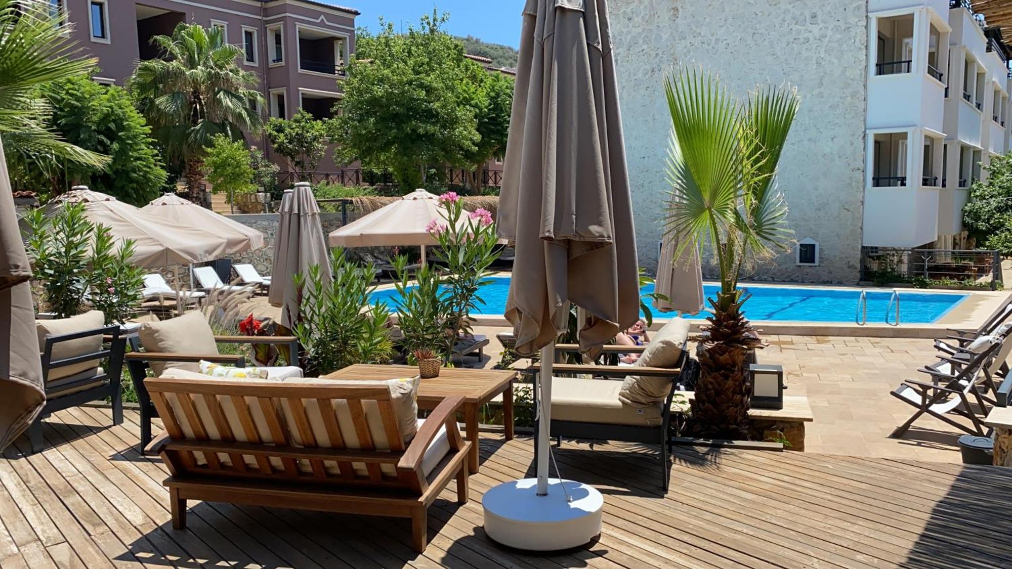 True Blue Boutique Hotel Калкан Экстерьер фото